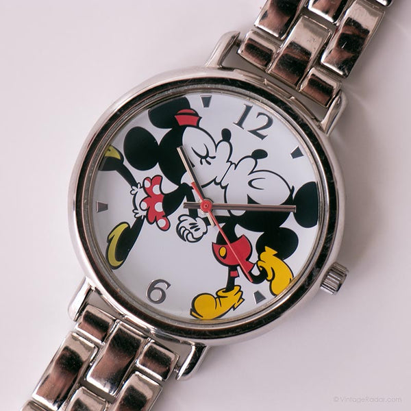 Mickey Mouse Weihnachten Uhr  Jahrgang Disney Geschenk Uhr