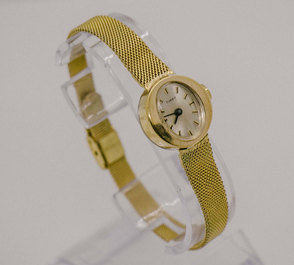 Art Deco Gold Timex Watch for Women | Vintage 80s Timex Watch for her ...