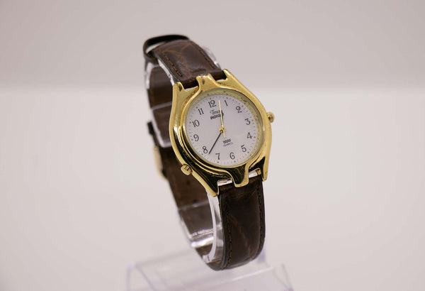 Gold-Tone Unusual Timex Indiglo Watch 1990s Retro Watch Design ...