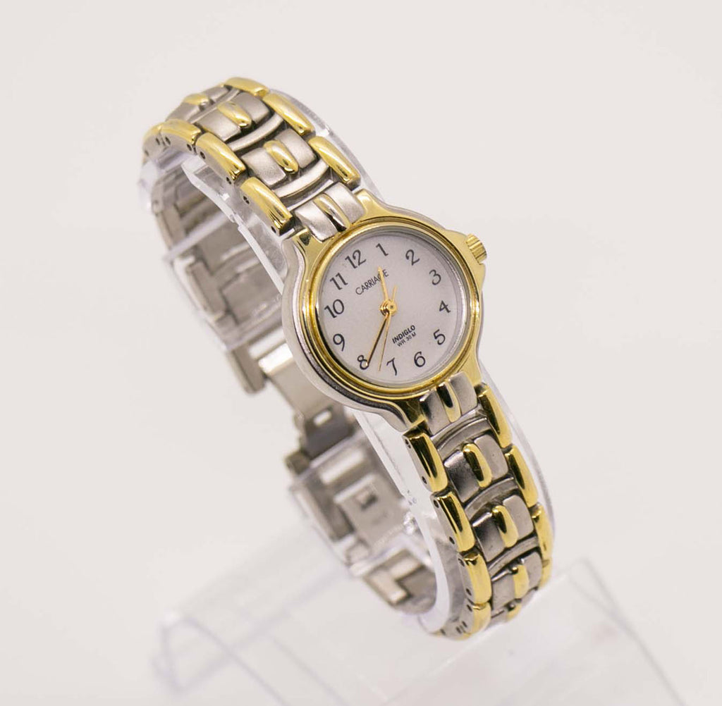 Two-Tone Carriage by Timex Indiglo Watch | Carriage Quartz Watch ...