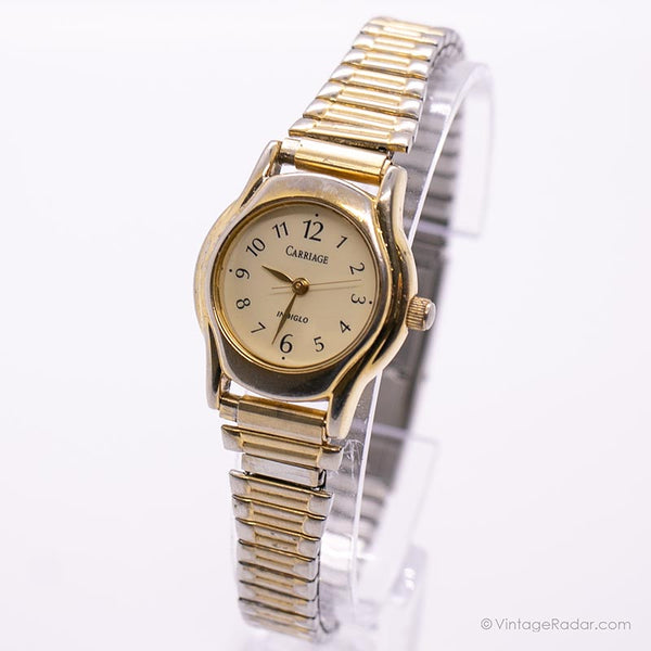 Vintage Gold-tone Carriage by Timex Watch for Ladies | Classic Watches ...