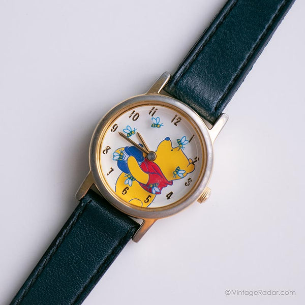Vintage Seiko Disney Watch | Gold-tone Winnie the Pooh Watch – Vintage Radar
