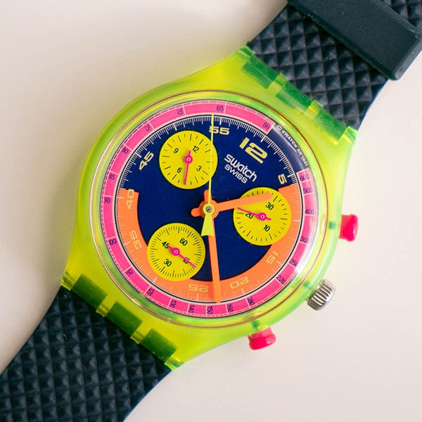 入荷 スウォッチ クロノグラフグランプリ swatch grandprix - 時計