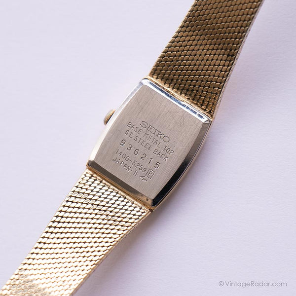 Vintage Seiko 1400-5259 R Ladies Watch | Elegant Wristwatch for Her –  Vintage Radar