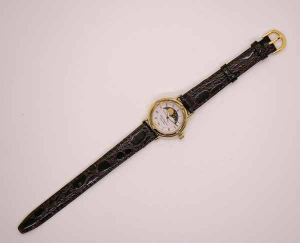 Jules Jurgensen 1740 Gold-tone Moon Phase Watch | Luxurious Watches ...