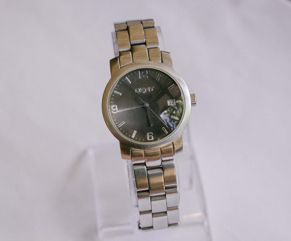 DKNY Black Dial Quartz Watch | Solid Stainless Steel WR DKNY Watch ...