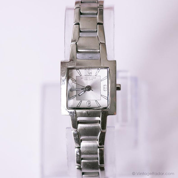 Vintage Kenneth Cole New York Stainless Steel Womens Watch Silver-tone ...