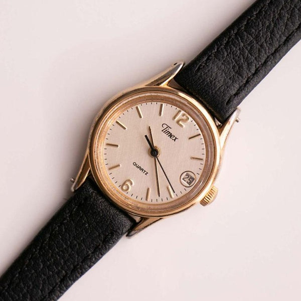 90s Tiny Gold-tone Timex Quartz Watch for Women | Classic Timex Watch –  Vintage Radar