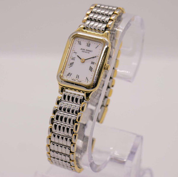Vintage Swiss Jean Perret JPG Watch | Rare Two Tone Swiss Made Watch ...