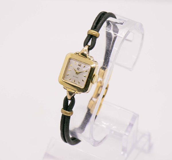 Swiss Made CYMA Art Deco Ladies Watch | Luxury Gold Swiss Watch ...