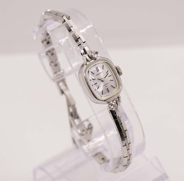 Art Deco Seiko Diamond 17 Jewels Dress Watch | Daini Seikosha – Vintage  Radar