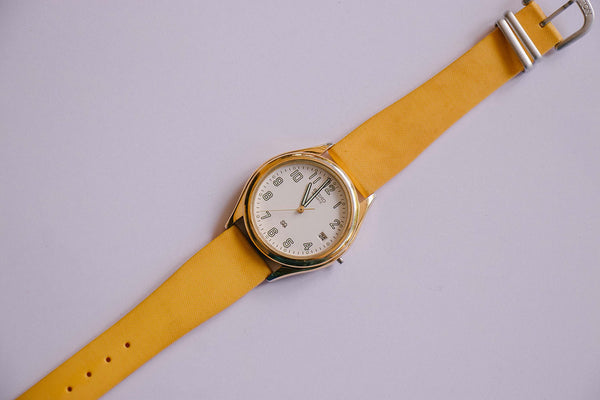 Jahrgang Seiko 5Y22 Klassiker Uhr | Gold-Ton Seiko Quarz Uhr zu verkaufen –  Vintage Radar