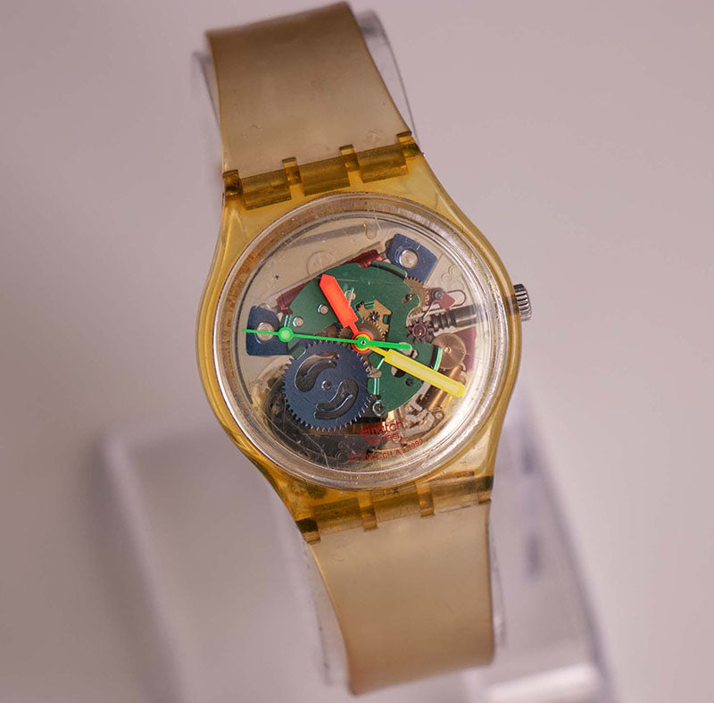 ULTRA RARE Vintage JELLY PIANO GZ159 Swatch Watch | 1999 Swatch Watch ...