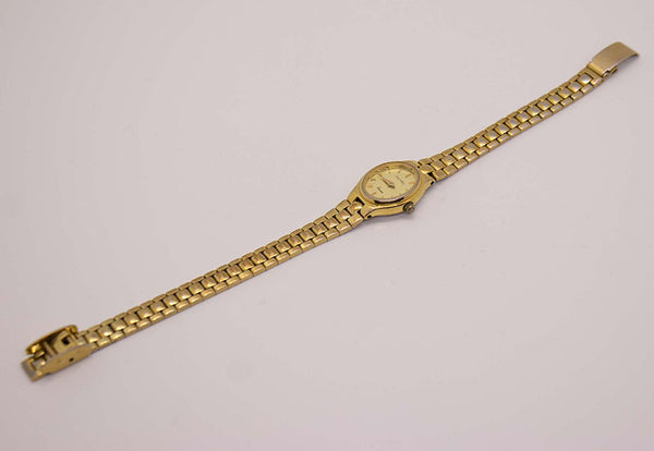 Gold-tone Zentra Quartz Watch for Women | Elegant Vintage Watches ...