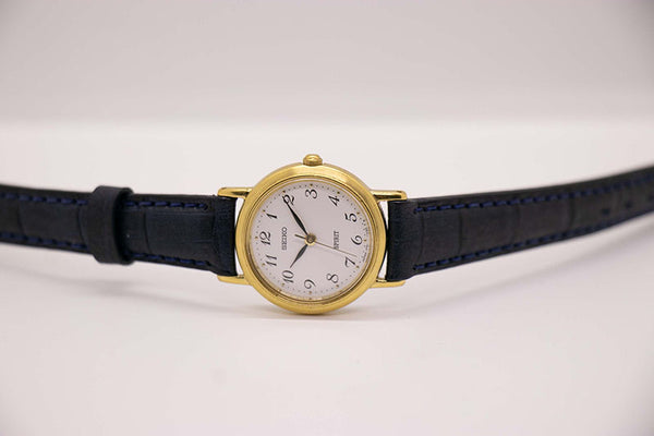 Gold-tone Seiko Spirit Vintage Watch | Seiko 1F21-0H70 R1 A6 Watch –  Vintage Radar