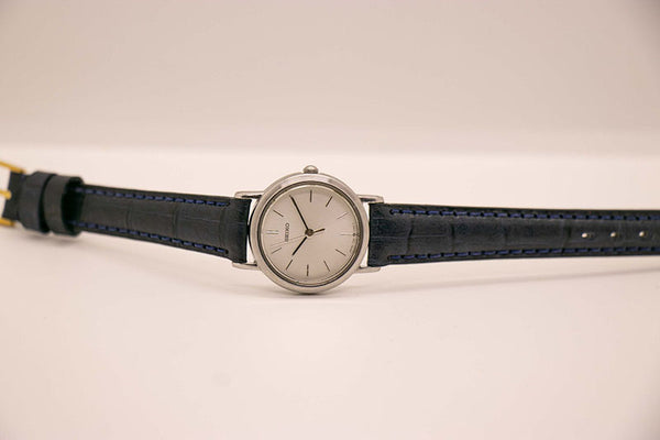 Antiguo Seiko 7321-0380 A0 reloj | Tono plateado Seiko Cuarzo reloj –  Vintage Radar