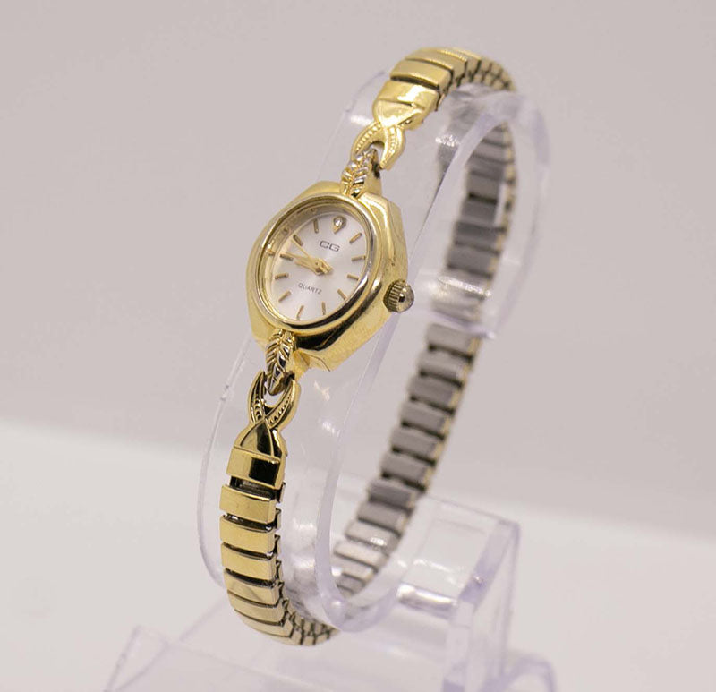 Gold-tone CG Quartz Watch for Women | Elegant Vintage Wristwatches ...