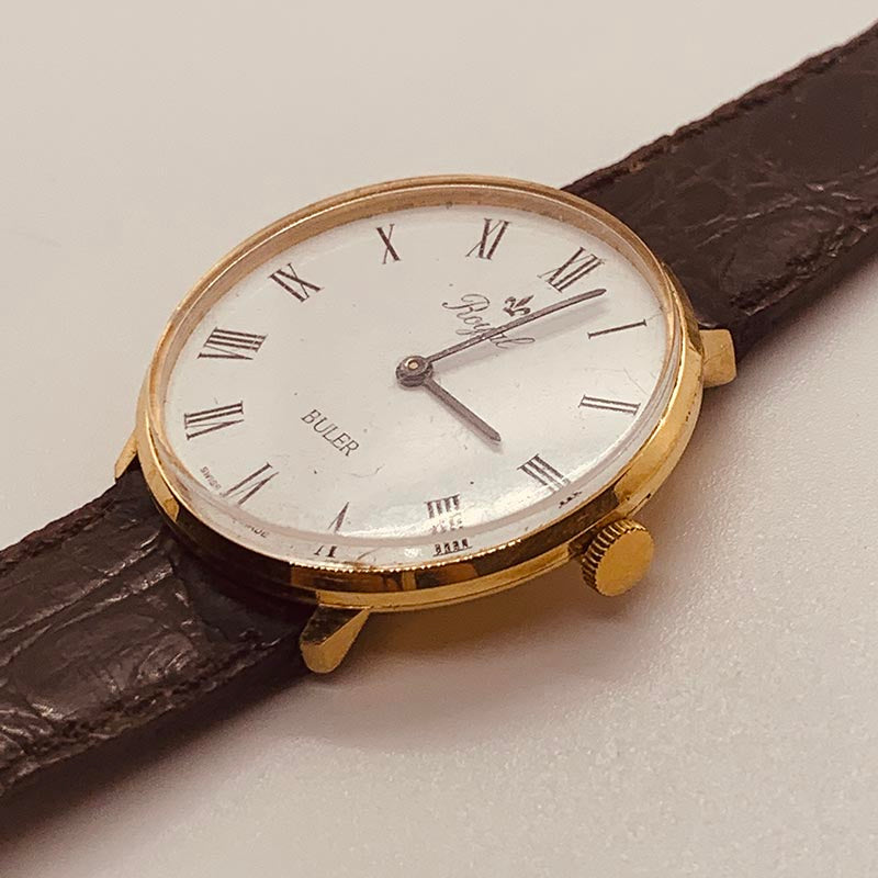 Royal Buler Swiss Made Mechanical Watch for Parts & Repair – Vintage Radar