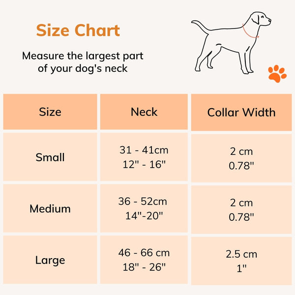 Collar Size Chart