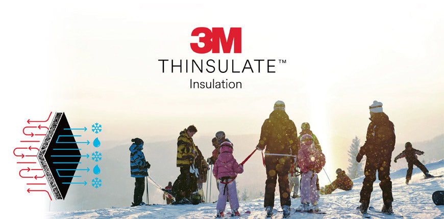 3M™ Thinsulate™ Insulation Thin and lightweight jackets 