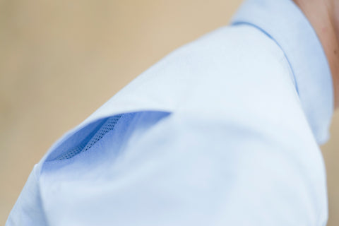 Introducing the Vanguard Shirt- View of Back Ventilation