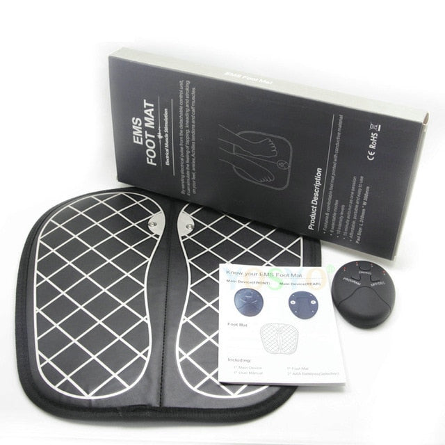 Foot Massager Leg Reshaping Mat Portable Folding Electric Massage Mat Foot  Stimulator Massager Machine,Promotes Blood Circulation,Muscle Pain Relief -  Walmart.com