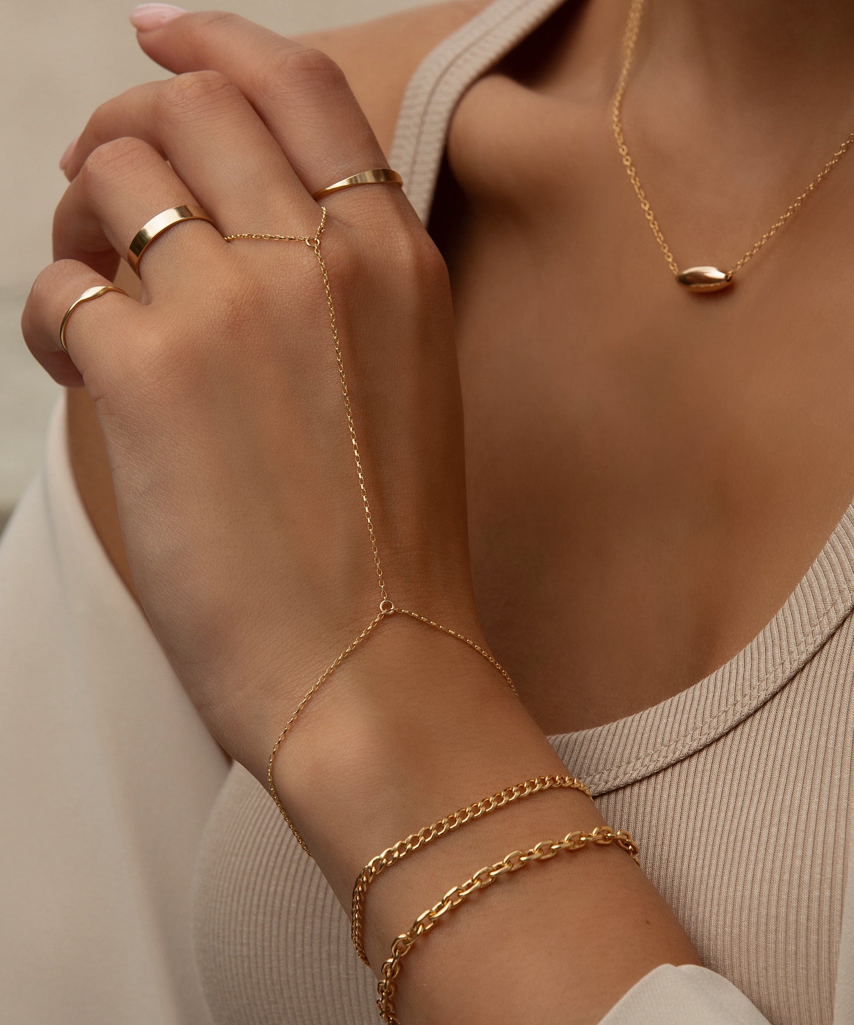 Multi Star Hand Chain – JTG Jewelry