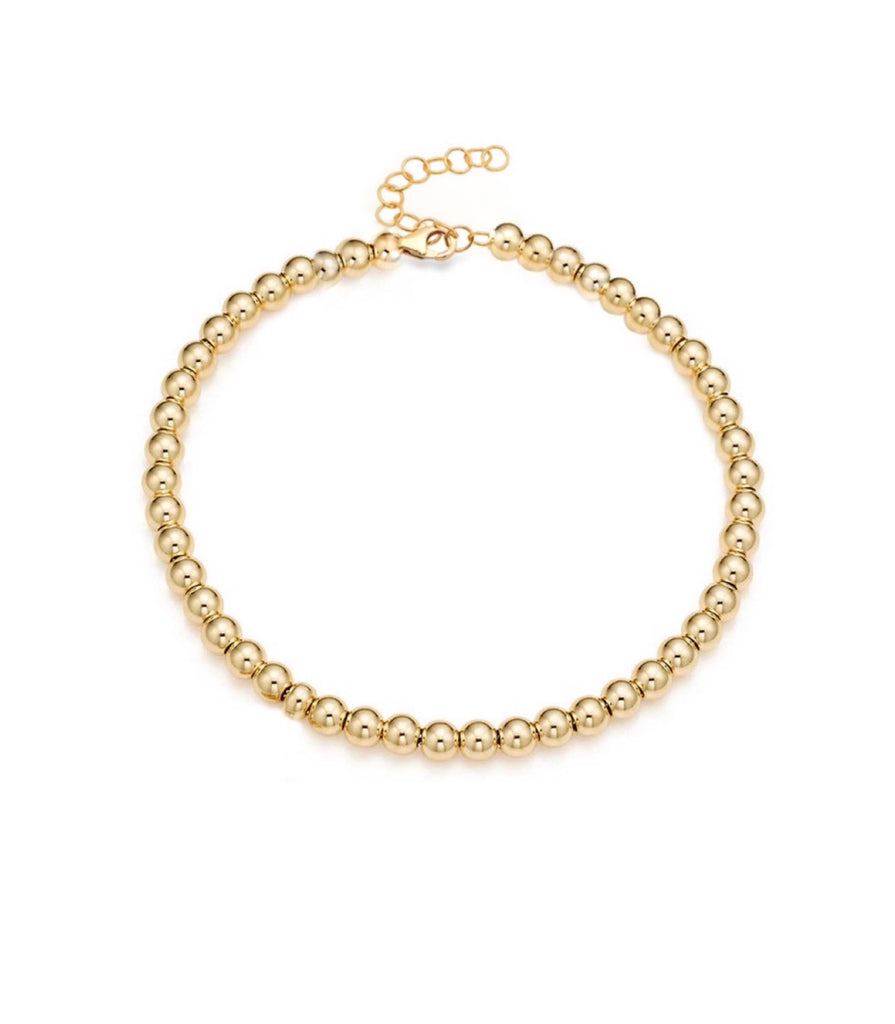 14K Gold Filled Beaded Bracelet – Belladaar