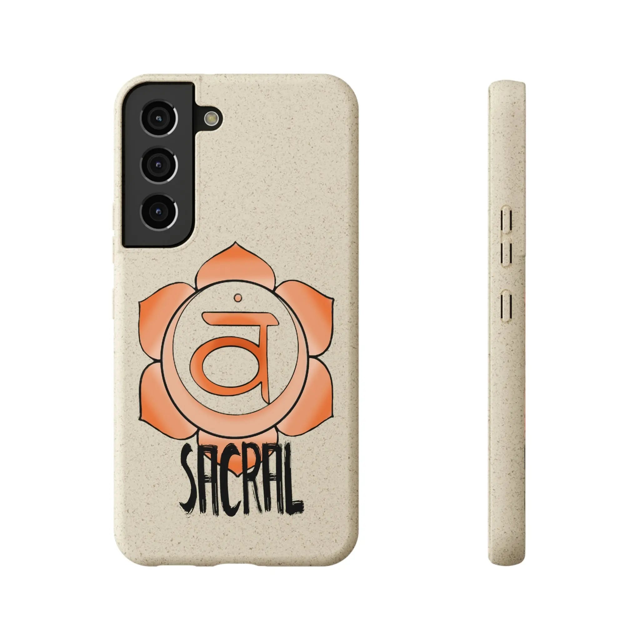 Sacral Chakra Biodegradable Phone Case