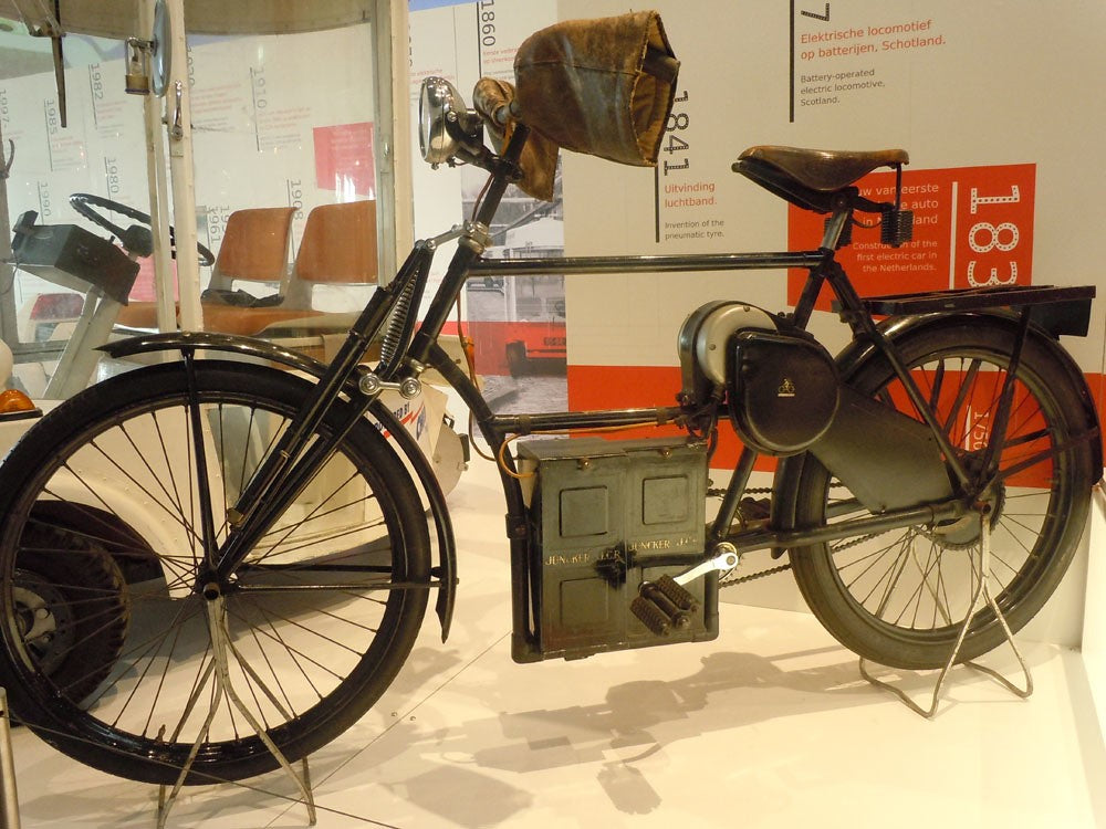 gas electric hybrid bicycle