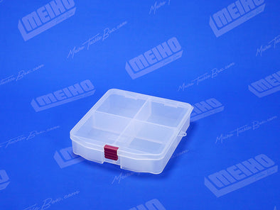 Meiho Yonren and Hachiren Plastic Strip Compartment Containers