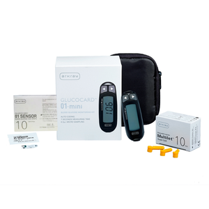 ARKRAY Max Glucocard 01Mini | Blood Glucose Monitoring Kit with 10 ...