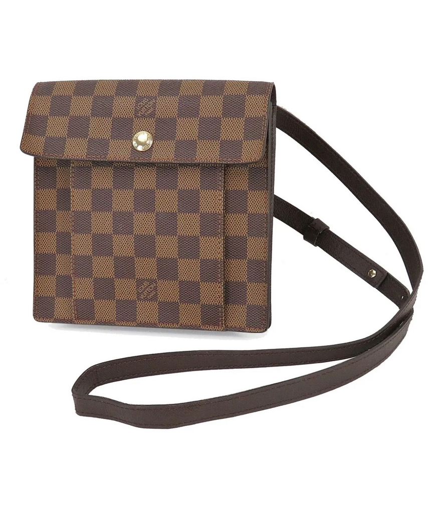 Louis Vuitton Damier Ebene Portobello GM Shoulder Bag (SHF-19894) – LuxeDH