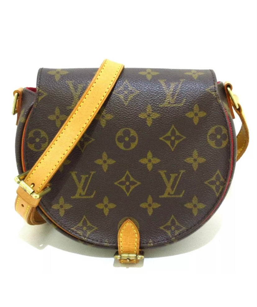 LOUIS VUITTON LV Chantilly GM Used Shoulder Bag Monogram M51232 #BY782 S