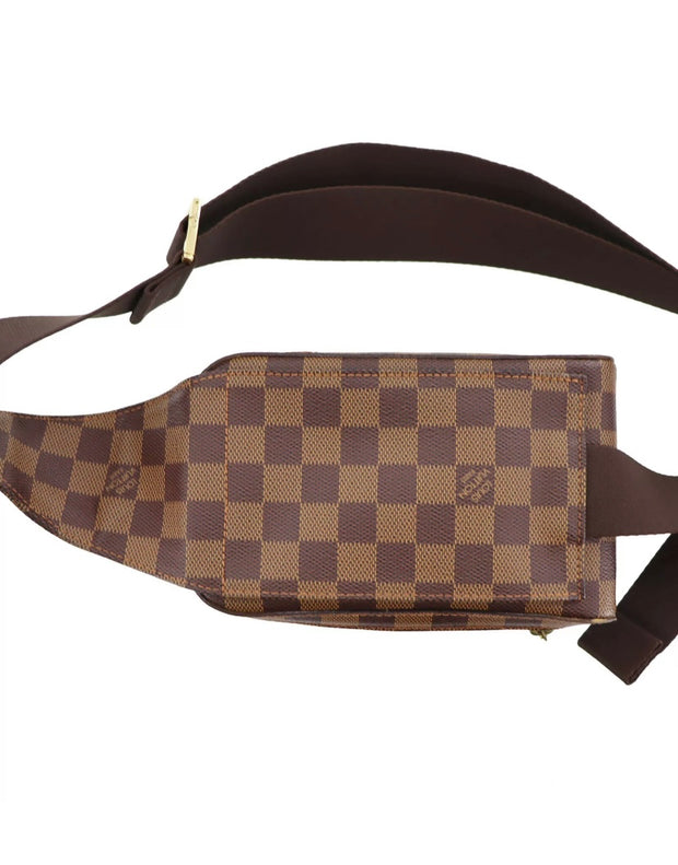 Louis Vuitton LOUIS VUITTON Belt Damier Centure Carre Canvas Ebene Unisex  M6803 | eLADY Globazone