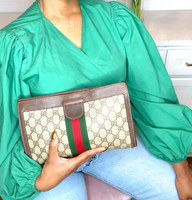 Vintage Gucci Sherry Line Sling Bag – King's Kloset