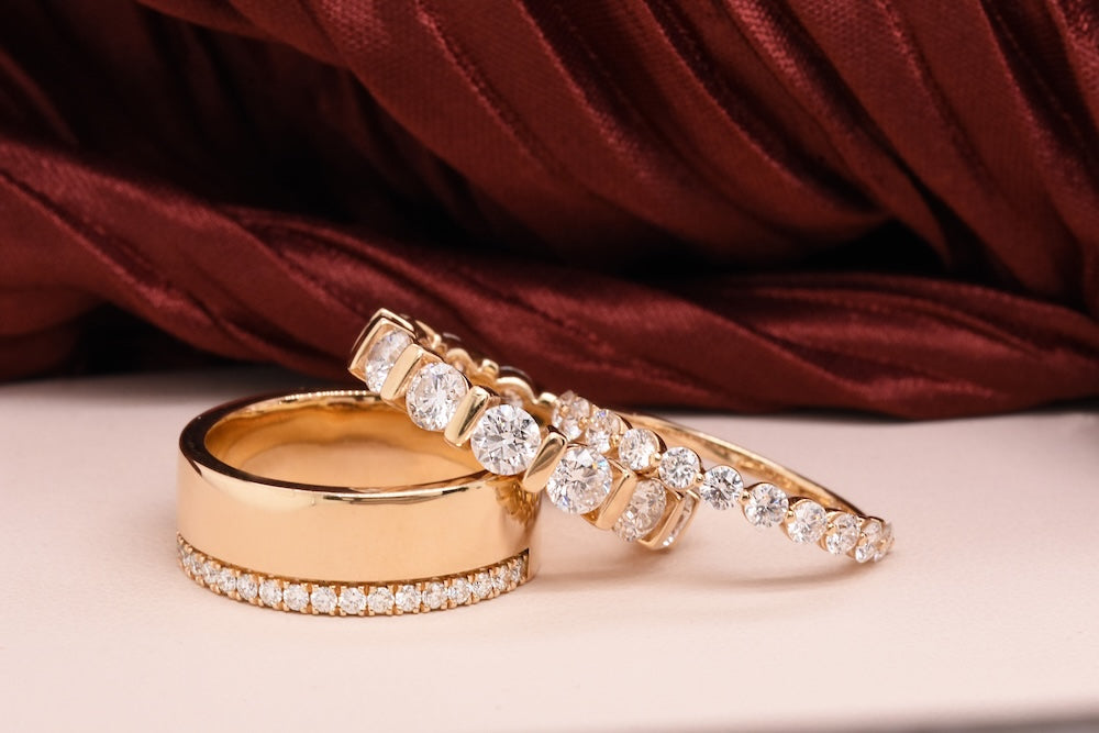 engagement ring stack