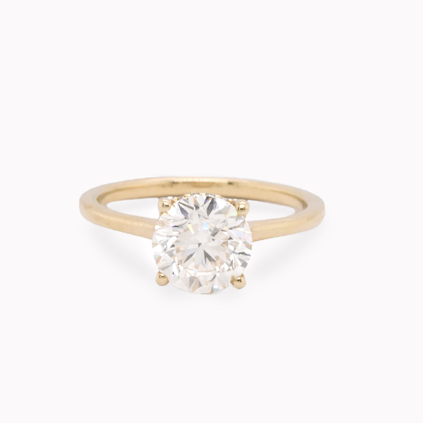 Emma. Diamond 2+ct. Princess Quad-Set Diamond Engagement Ring