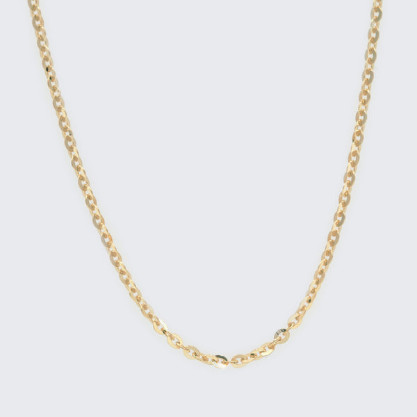 Crystal Diamond Cut Cable Chain - Eliza Page