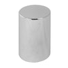 Grand General - 4 1/4" Tall Cylinder Chrome Plastic 33mm Lug Nut Cover