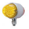 17 LED Dual Function Reflector Double Face Light - Amber/Red LED & Amber/Red Lens