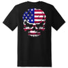 Diesel Life's "American Flag S/S Skull" T-shirt