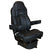 Seats Inc.™ Legacy LO Suspension, Air Lumbar, Heated, High Back in Black Leather