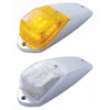 15 LED Pick-Up / SUV Cab Light - Flat Style (Amber or Clear Lens)