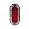 16 Diode Hybrid Series LED Oval Stop,Tail, Rear Turn & Backup Light