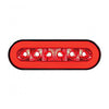 22 LED 6" Oval GloLight Kit (Stop, Turn & Tail) - Red LED/Red Lens or Clear Lens