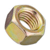 3/8"-16 Yellow Zinc Finish Hex Nut - Grade 8