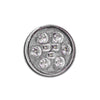 Maxxima 4" White Round Economy Back Up Light