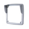 Bezel w/ Visor for Square Double Face "GLO Light" LED Turn Signal