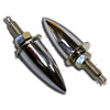 Extra Long Chrome Bullet Nut Set (Pair)